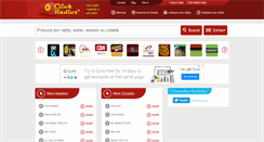 Desktop Screenshot of clickradios.com